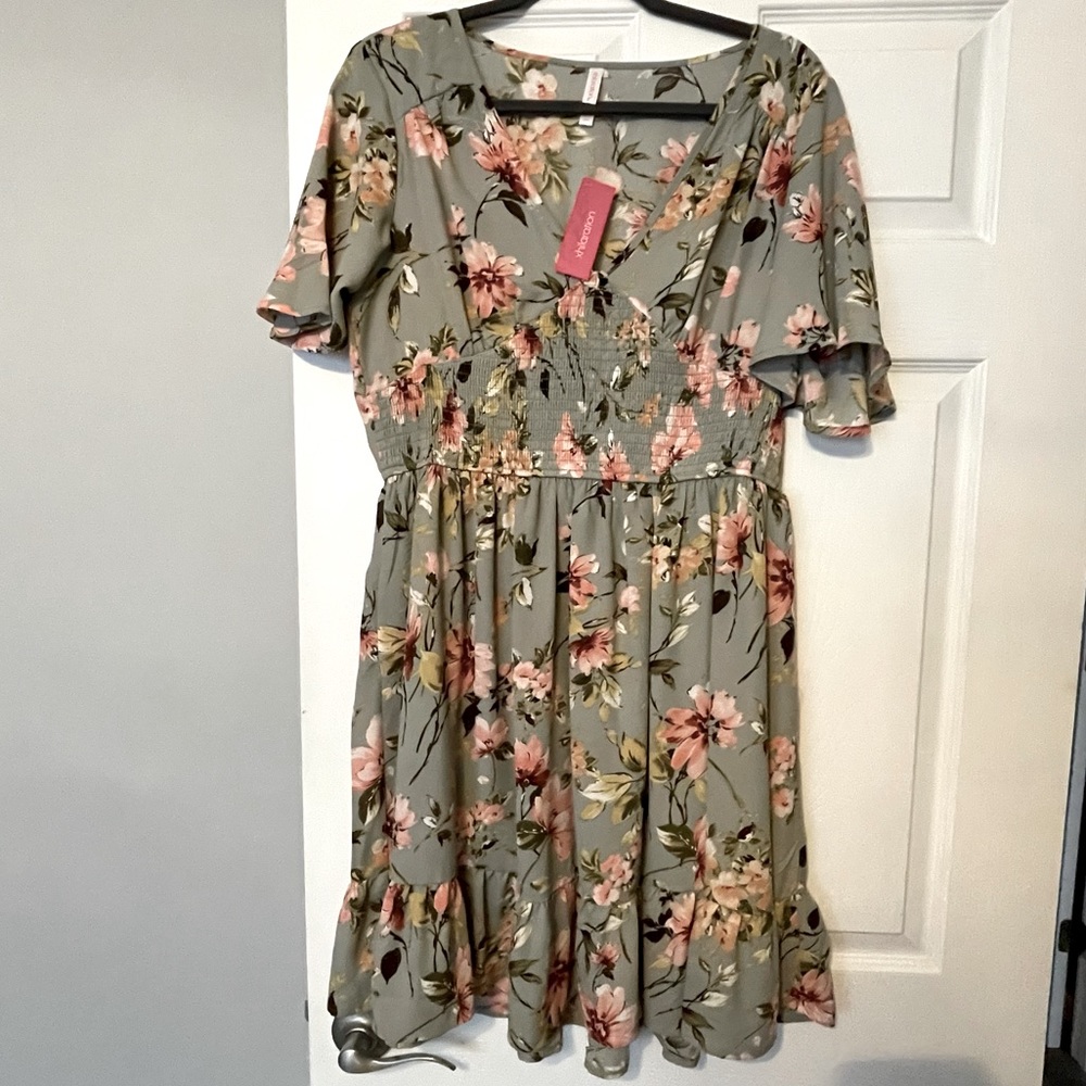 Xhilaration Target Flower Dress NWT L